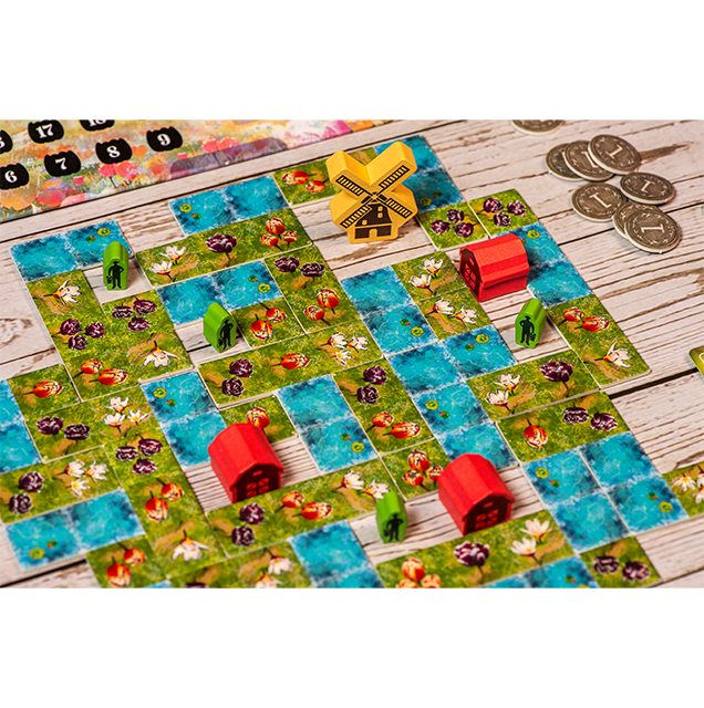 jeu de societe Frosted Blooms materiel