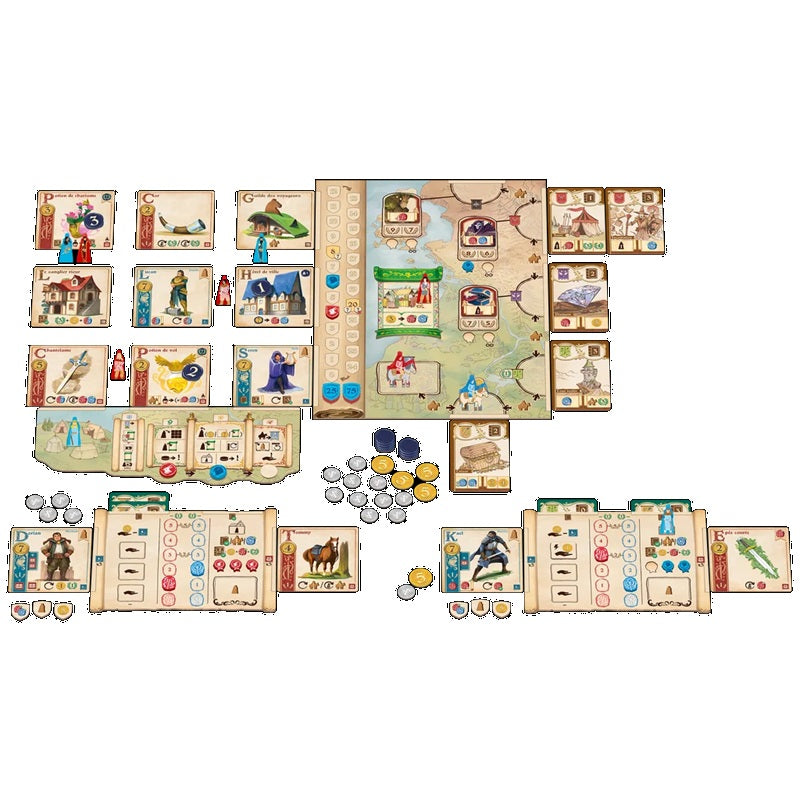 jeu de societe Greylune materiel