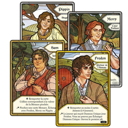 jeu de societe La communaute de l'anneau cartes
