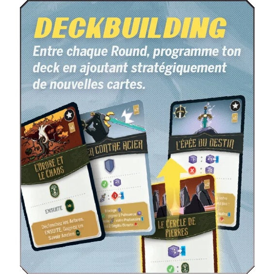 jeu de societe Tag Team L'Heritage D'Arthur deck