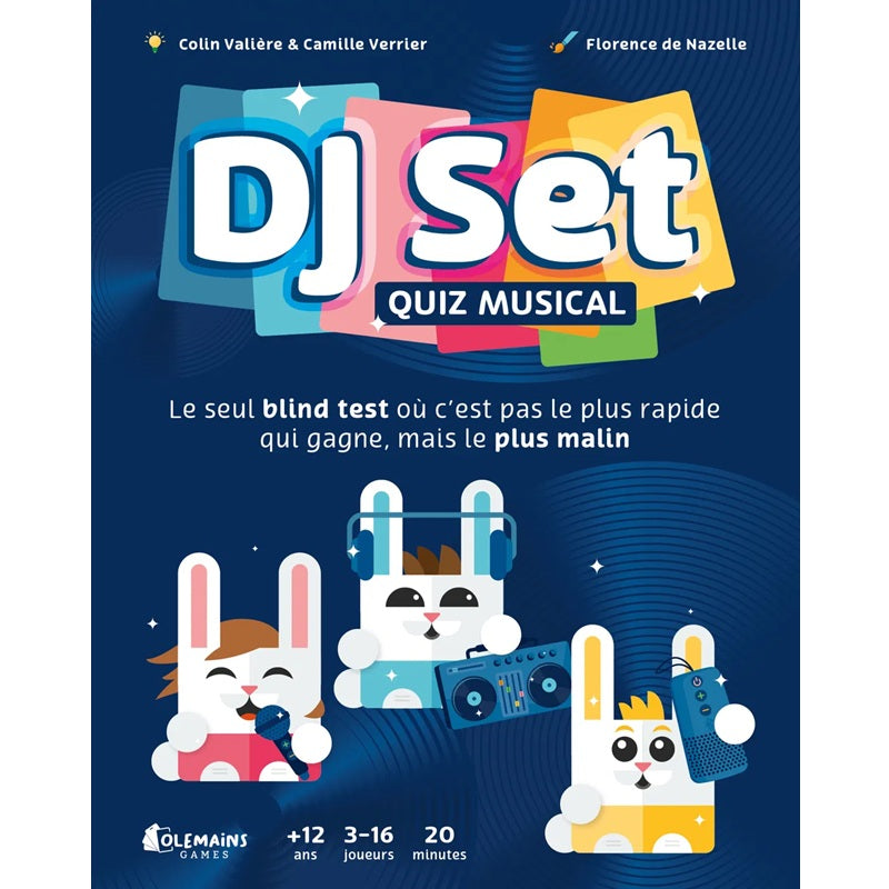 jeu de societe dj set boite