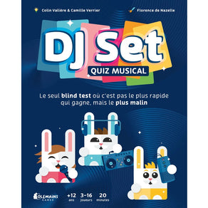 jeu de societe dj set boite