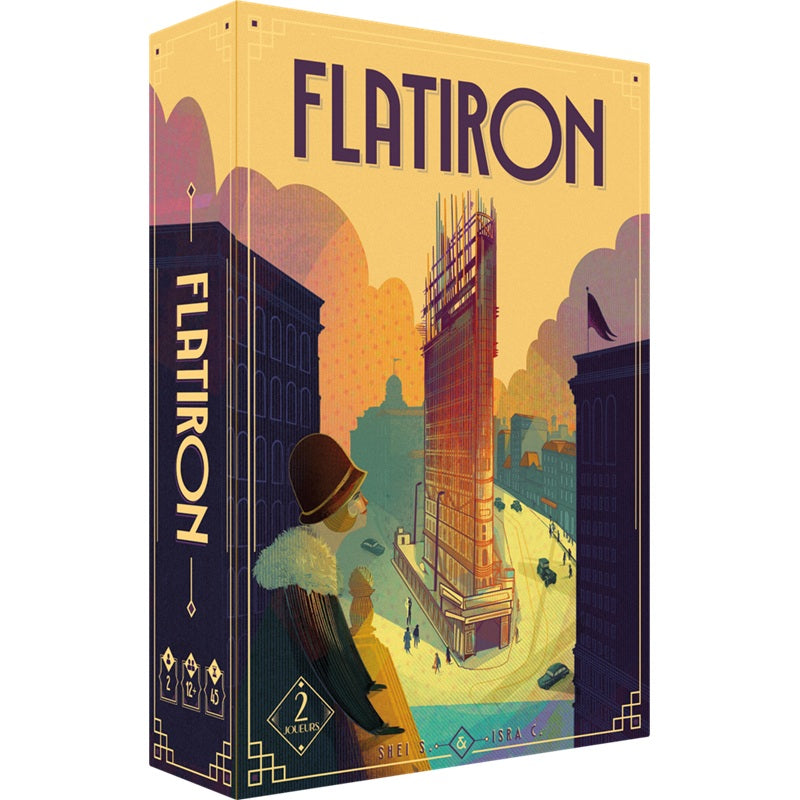 jeu de société flat iron boite