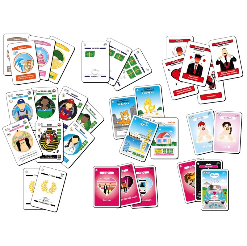 jeu de societe smile life cartes