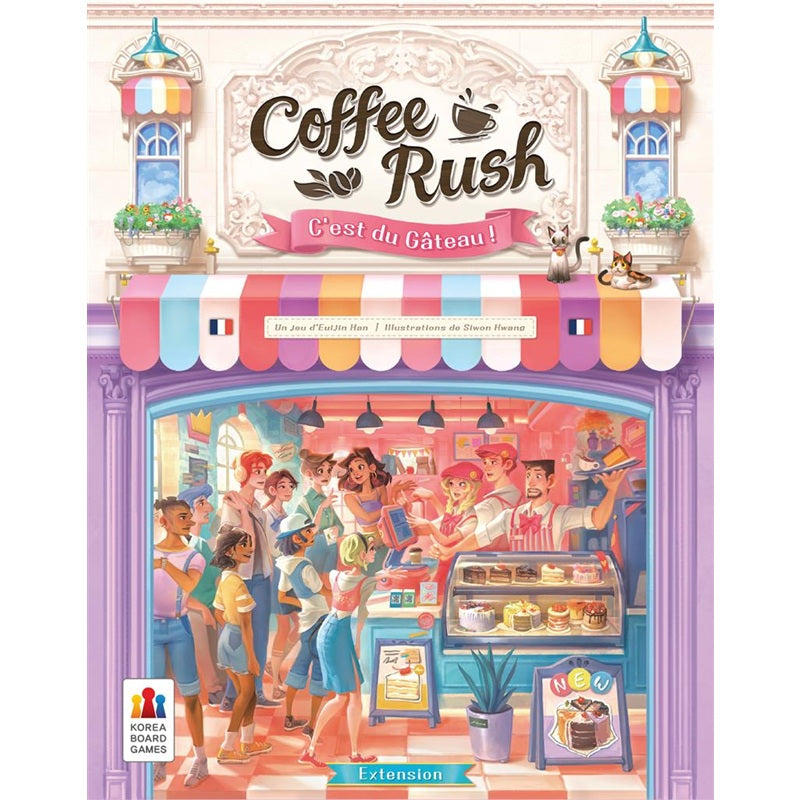 jeu de societe Coffee Rush C'est du Gateau boite
