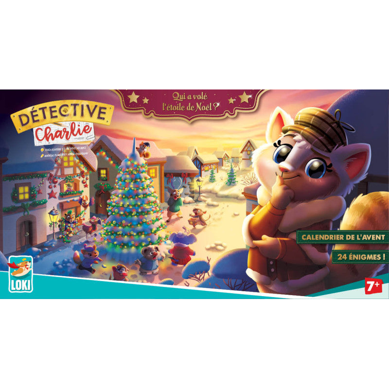 jeu de societe Detective Charlie Calendrier de l"Avent boite