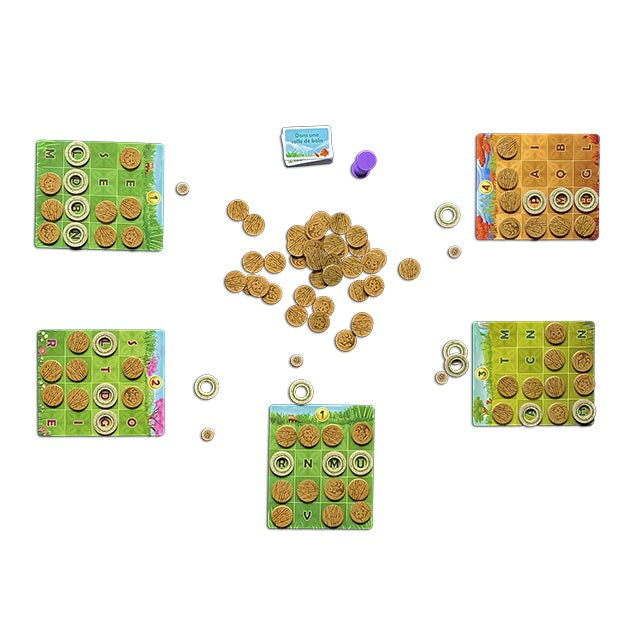 jeu de societe Happy Letters matériel