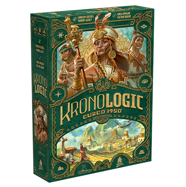jeu des ociete Kronologic Cuzco 1450 boite