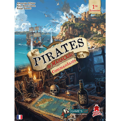 jeu de societe Pirates de Maracaibo Commandants boite