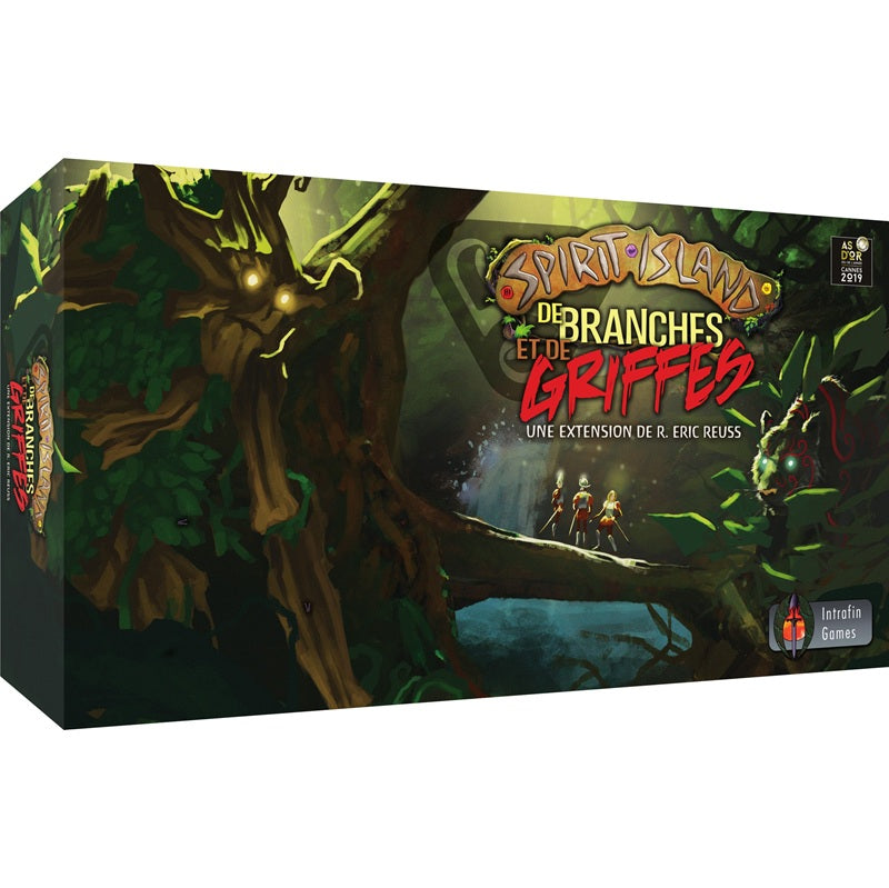 jeu de societe Spirit Island de branches et de griffes boite
