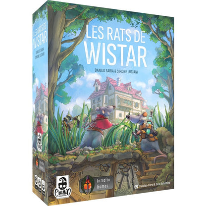 jeu de societe boite Les Rats de Wistar