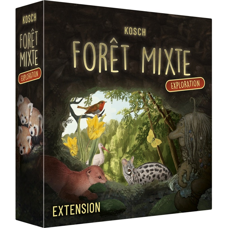 jeu de societe foret mixte exploration boite