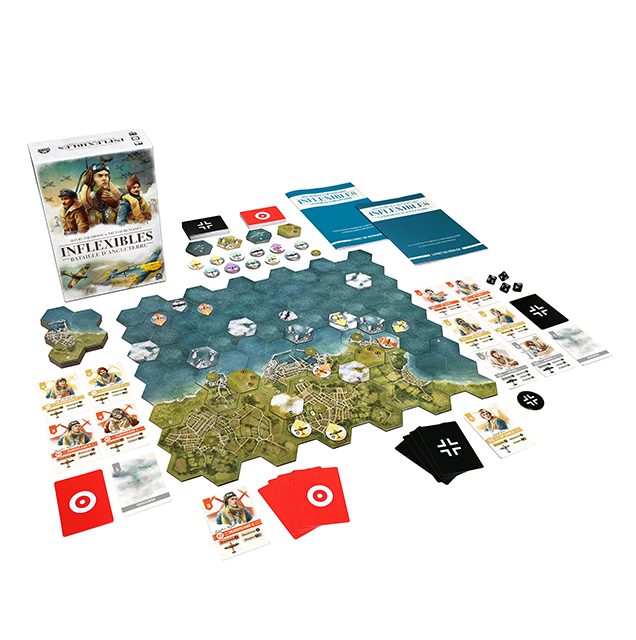 jeu de societe inflexibles bataille d'angleterre matériel