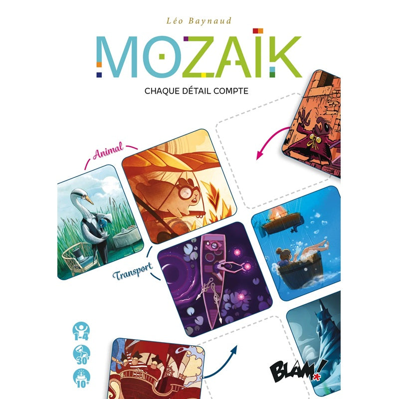 jeu de societe mozaik boite