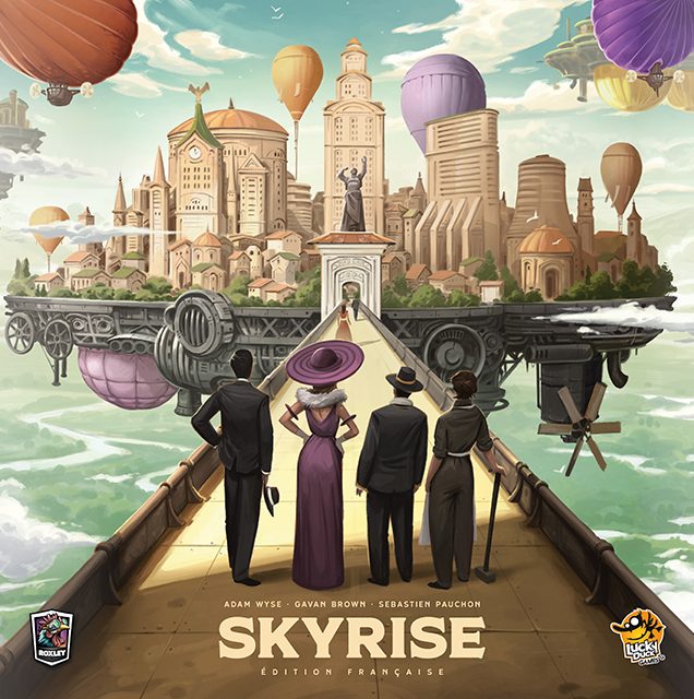 jeu de societe skyrise boite