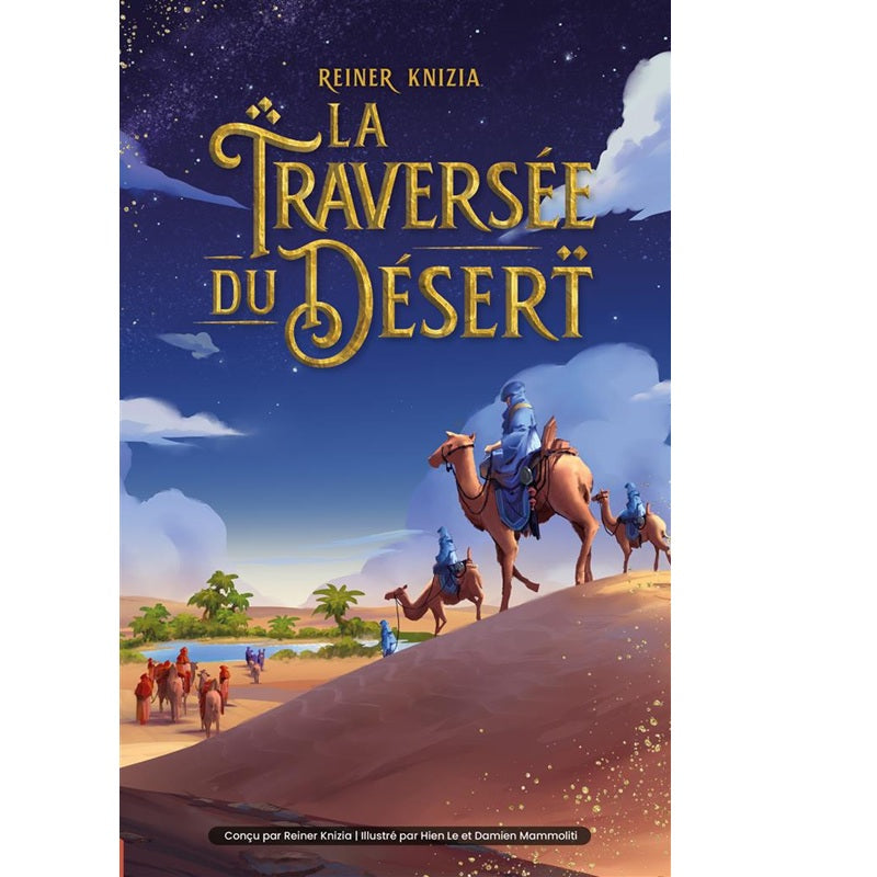 jeu societe La traversee du Desert boite
