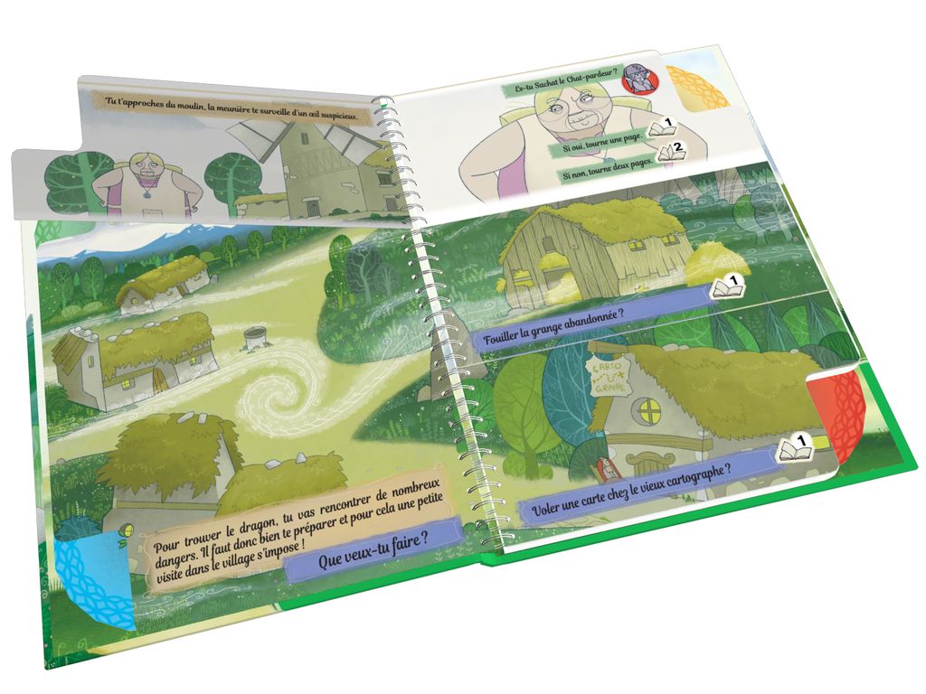 livre aventure dragon