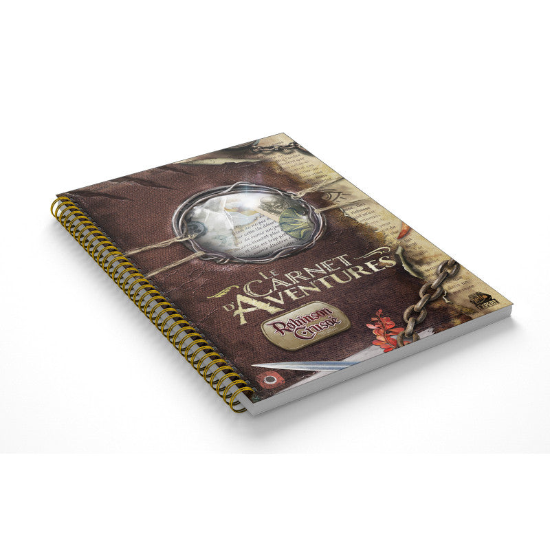livret d'aventures jeu robinson crusoe