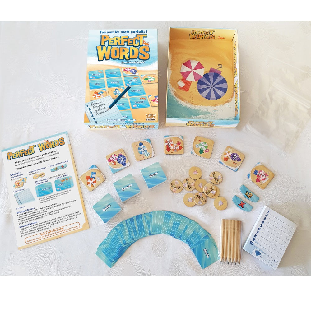 materiel 2 jeu Perfect Words