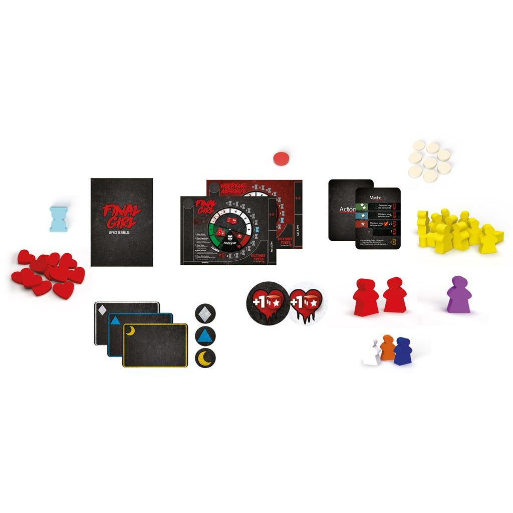 materiel boite de base jeu final girl