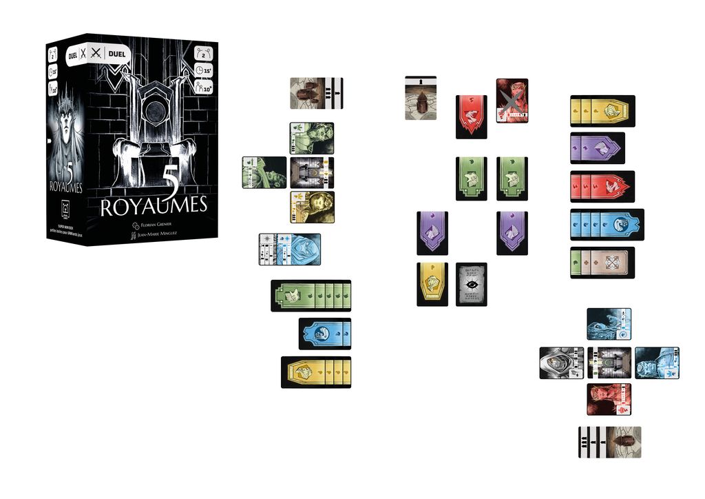 materiel jeu 5 royaumes