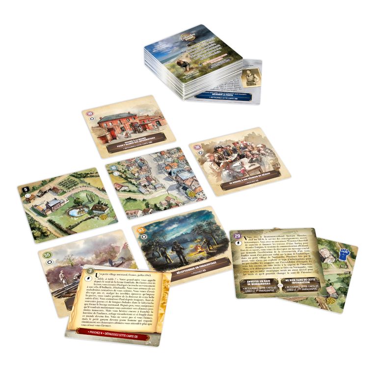 materiel jeu Cartaventura Resistance