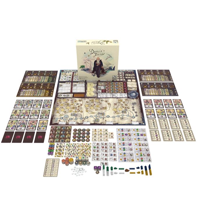 materiel  jeu Darwin's journey