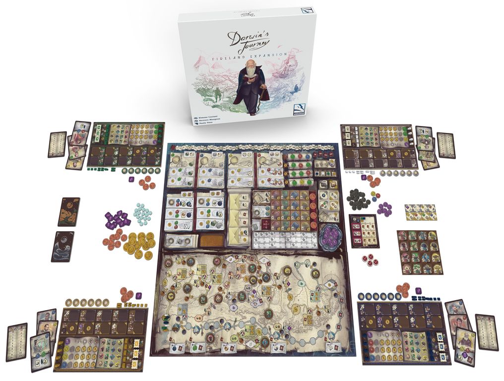 materiel  jeu Darwin's journey fireland