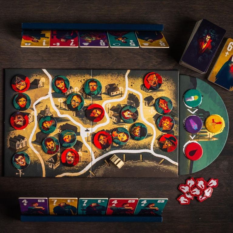 materiel  jeu Dracula vs Van Helsing