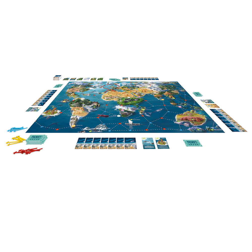 materiel jeu Expeditions Autour du monde
