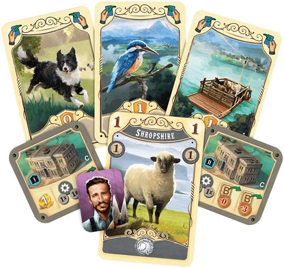 materiel jeu Great Western Trail Nouvelle Zelande