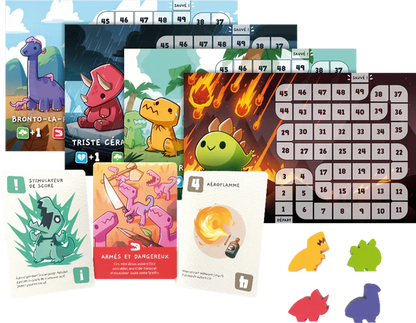 materiel jeu Happy Little Dinosaurs