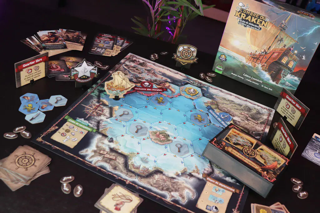 materiel jeu L'ombre du Kraken