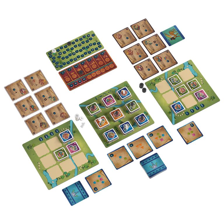 materiel  jeu Les architectes d'Amytis