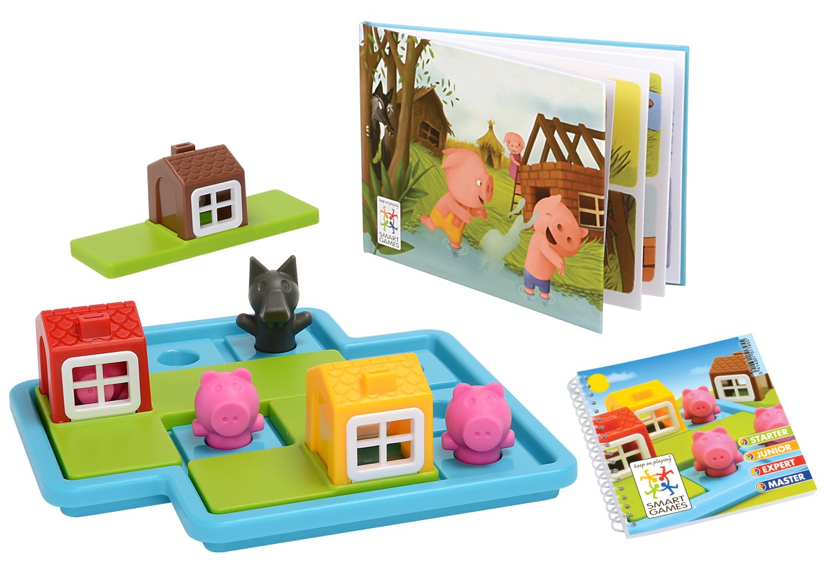 materiel jeu Les trois petits cochons Deluxe