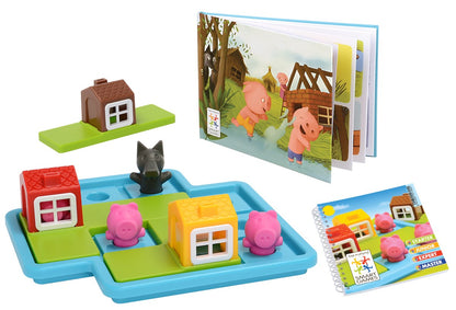 materiel jeu Les trois petits cochons Deluxe
