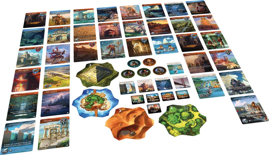 materiel jeu Monumental Lost kingdoms