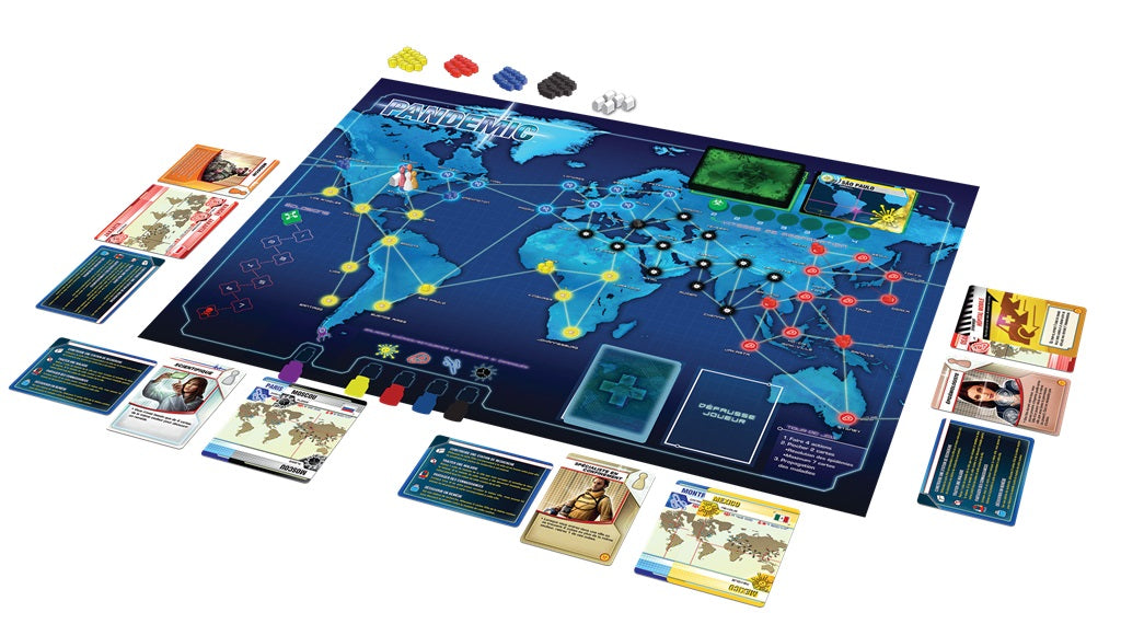 materiel jeu Pandemic
