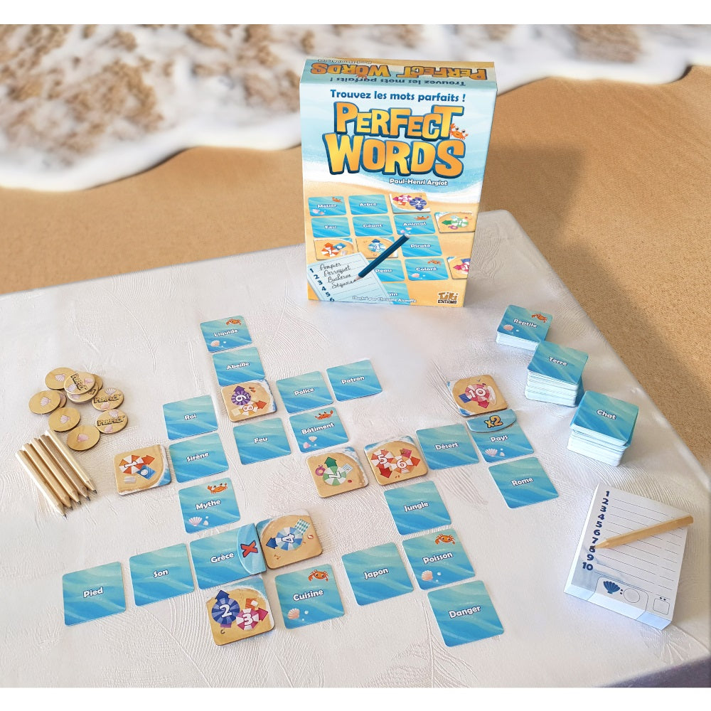 materiel jeu Perfect Words