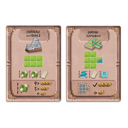 materiel jeu World Wonders Mundo