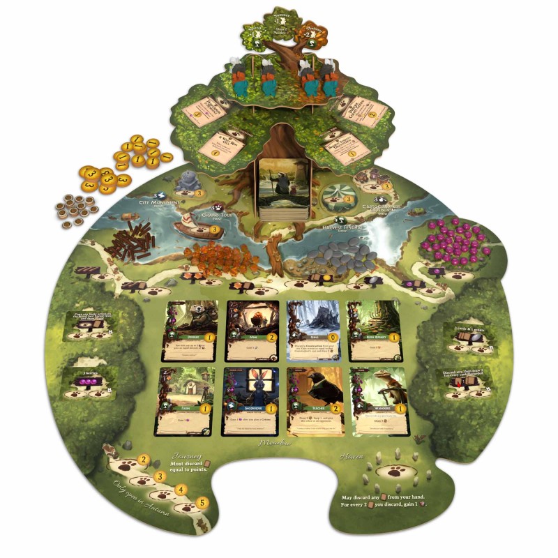 materiel  jeu everdell essentiel
