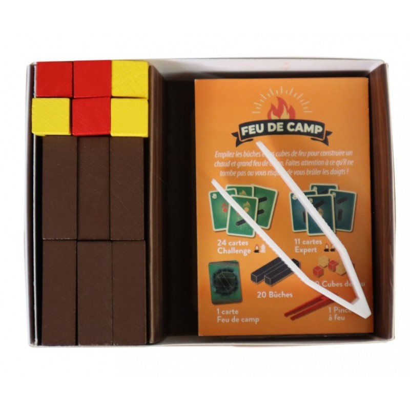 materiel  jeu feu de camp