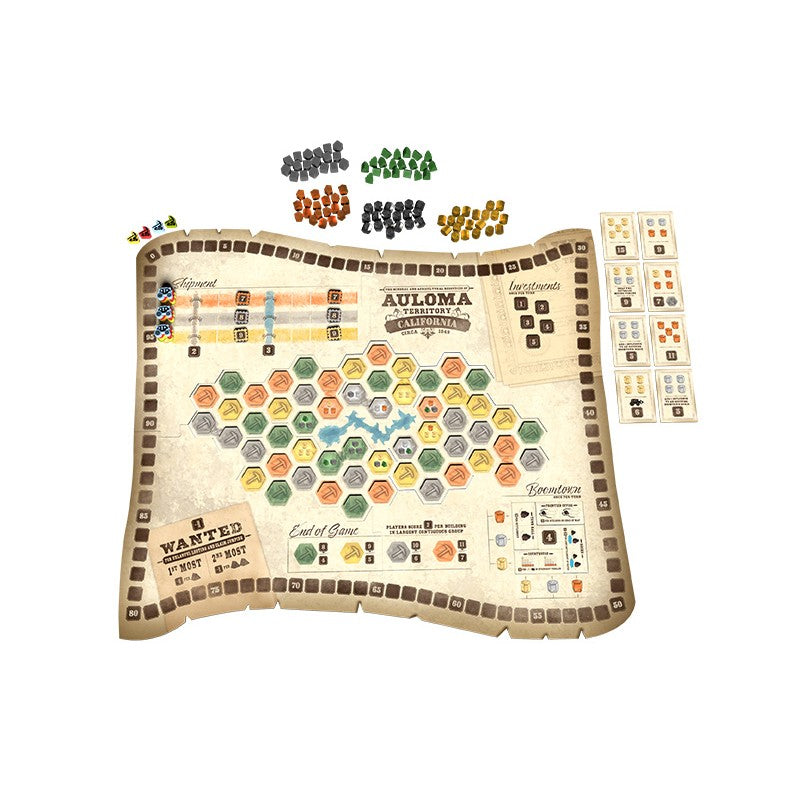 materiel  jeu gold west