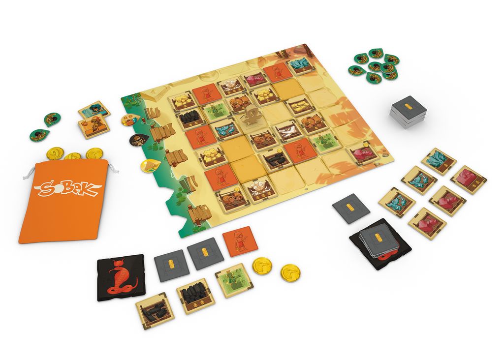 materiel jeu sobek 2 joueurs