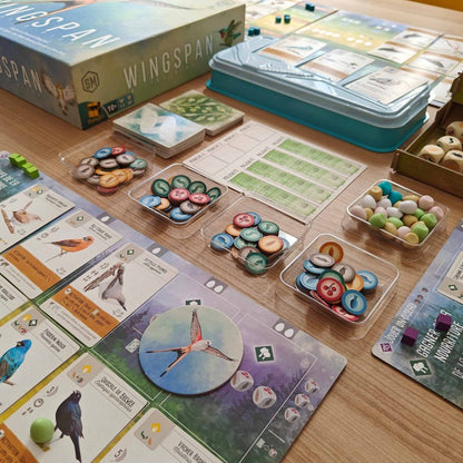 materiel jeu wingspan