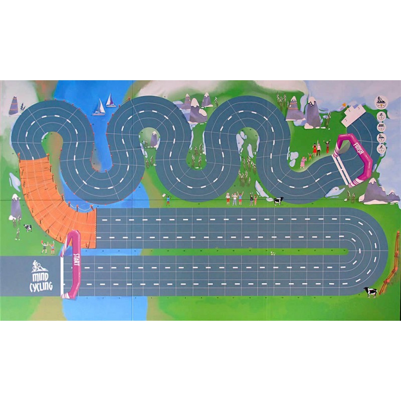 parcours jeu mind cycling