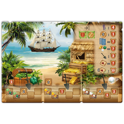 plateau jeu pirates de Maracaibo