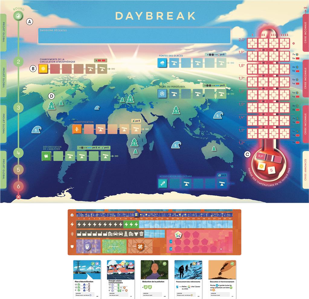 plateau jeu daybreak