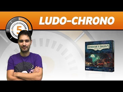 video jeu horreur à Arkham le jeu de cartes