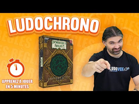 vudeo jeu de société Lovecraft Letter